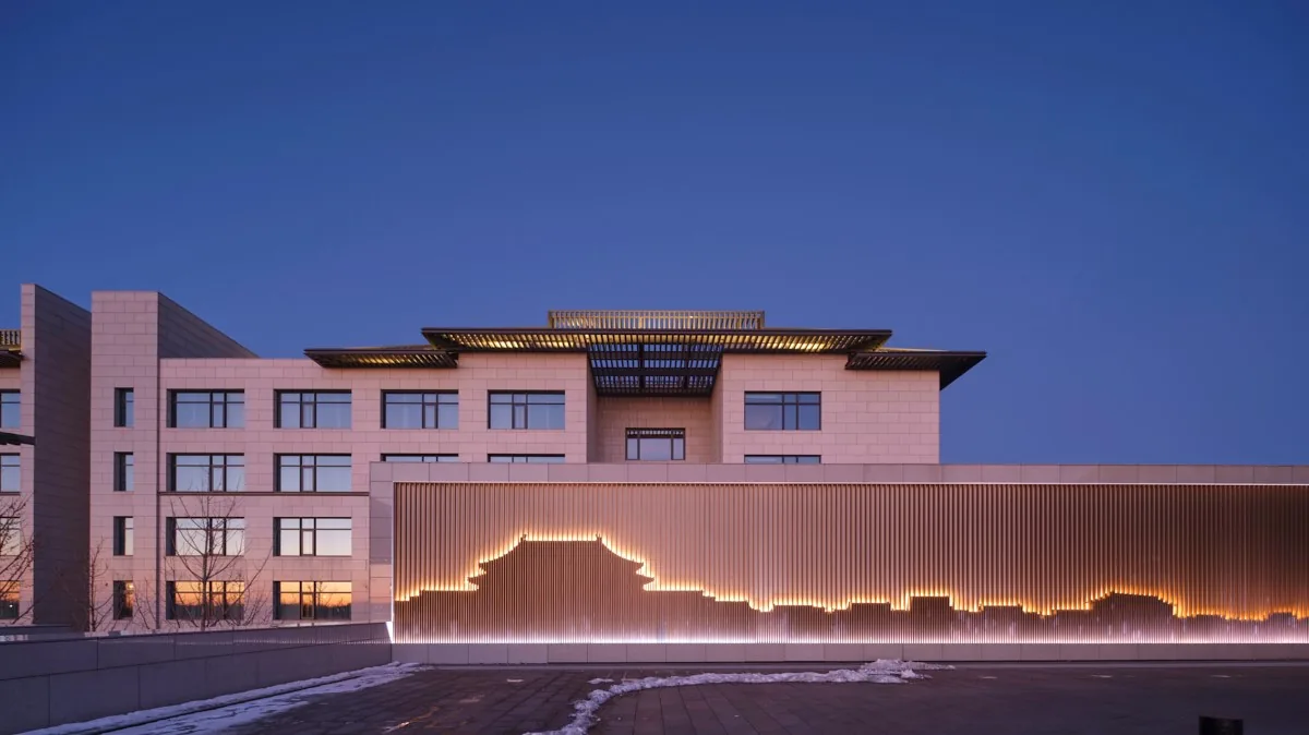 Hotel arrival landscape at NUO Hotel