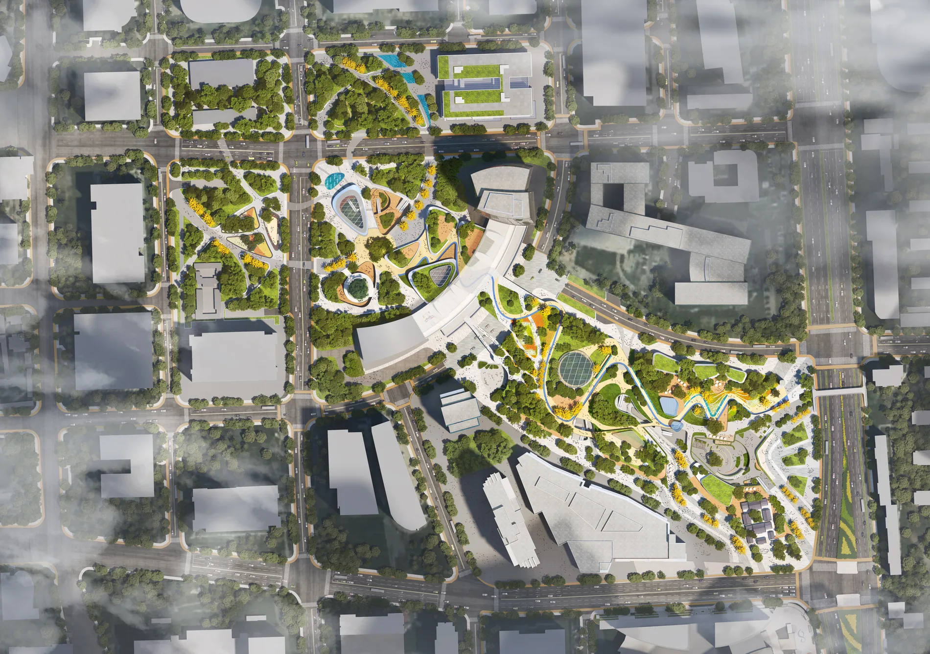 Master plan for Beijing Zhongguancun West