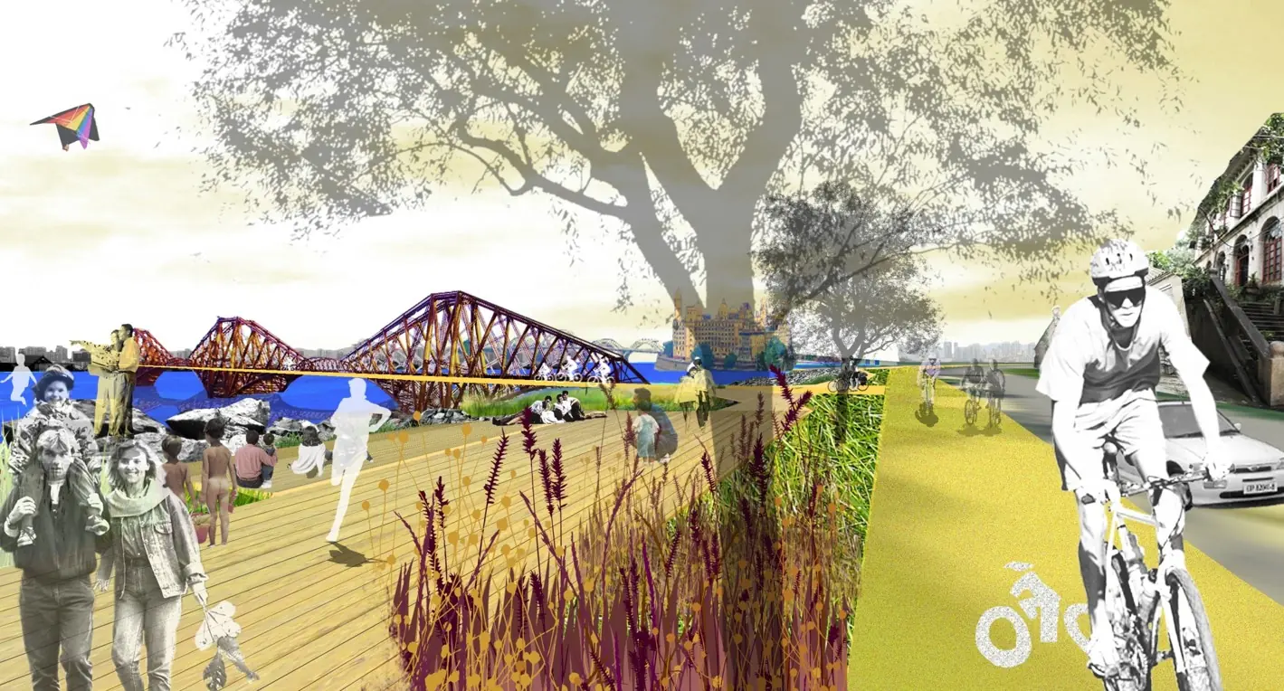 Cultural landscape concept for Fuzhou Southern Nantai Island