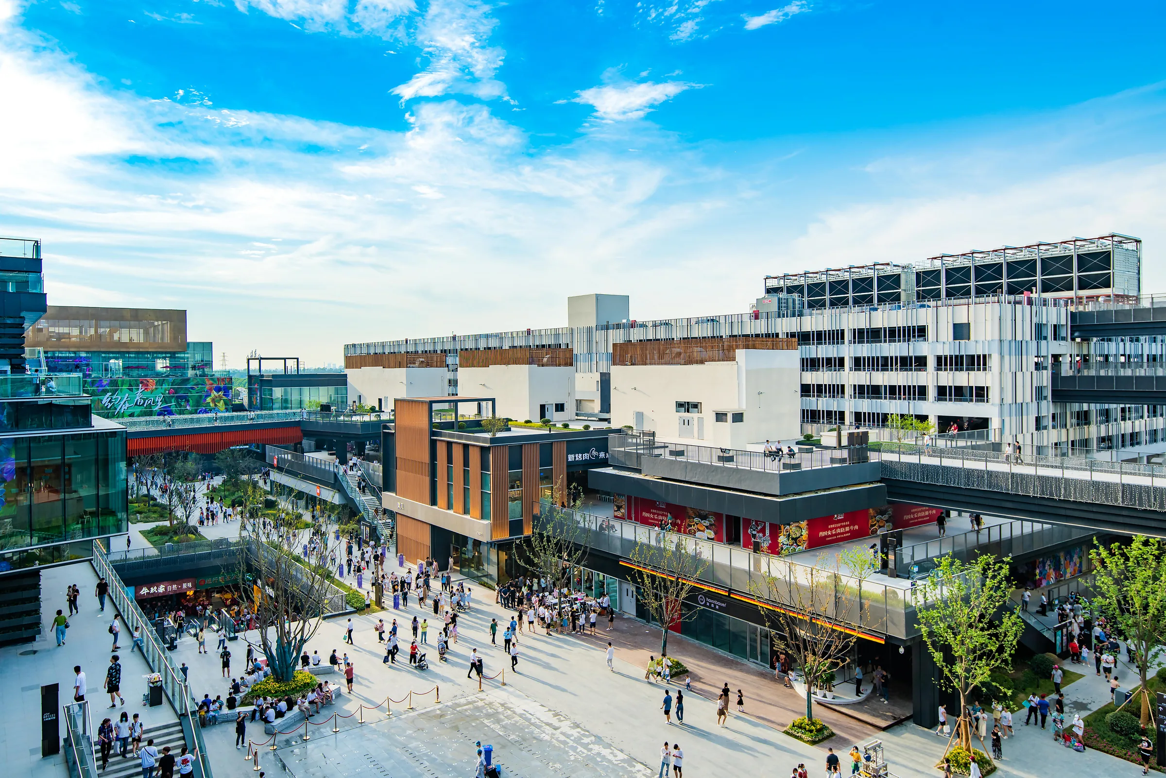 Arrival plaza at Suzhou Joy Breeze