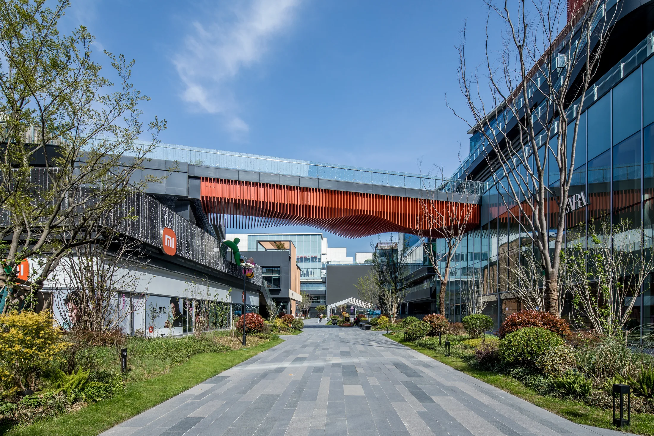 Open street landscape at Suzhou Joy Breeze